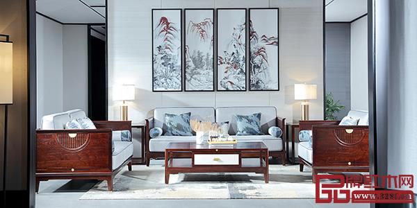 中信紅木——刺猬紫檀《熙境沙發》 中信紅木——刺猬紫檀《熙境沙發》