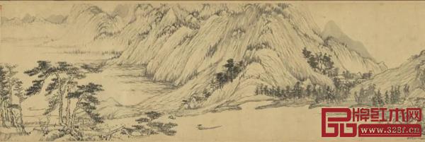 元黃春望《富春山居圖》無用詩卷 圖源網絡