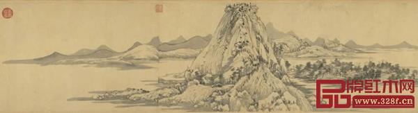 元黃春望《富春山居圖》無用詩卷 圖源網絡