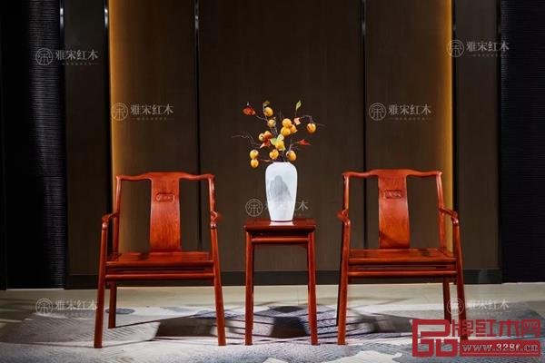 雅宋紅木:休閑椅A款 雅宋紅木:休閑椅A款