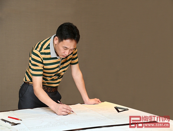 高級工藝美術師、國方家居董事長陳新平