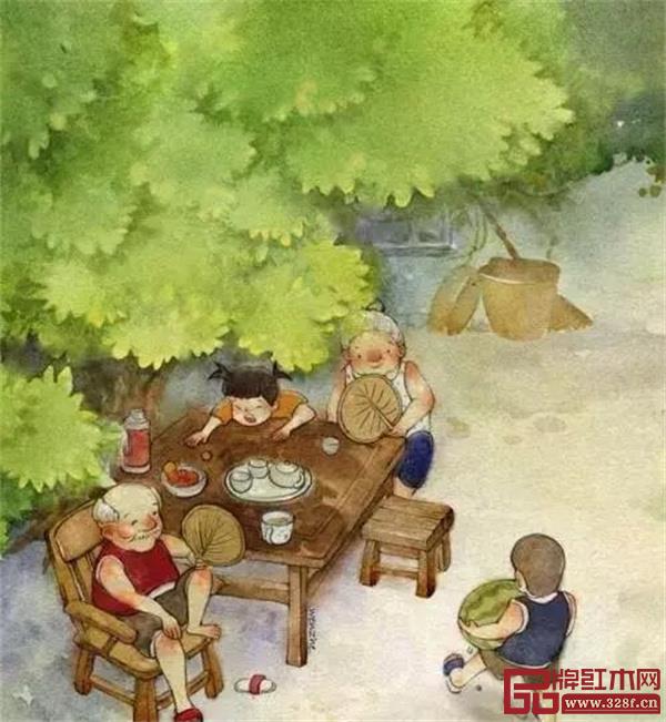 中信紅木:愿有一方桌,可閑度時光 中信紅木:愿有一方桌,可閑度時光