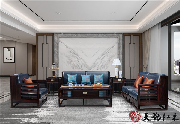 條紋烏木家具專業廠家看哪家？時尚+明式風華，就看天勤紅木！