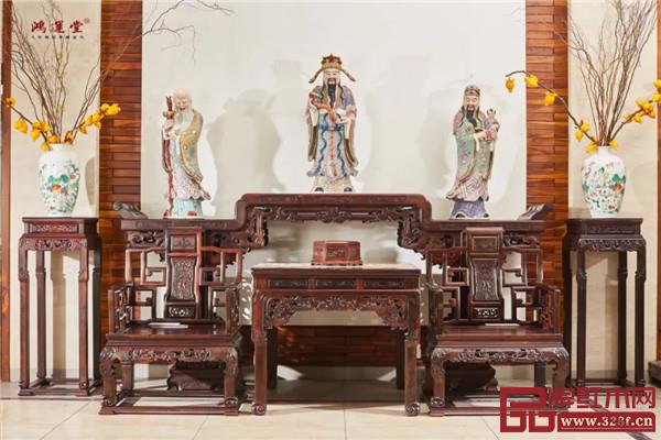 鴻運堂大紅酸枝家具 鴻運堂大紅酸枝家具