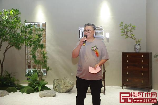 中山市紅木家具行業協會會長林志洪祝賀致辭 中山市紅木家具行業協會會長林志洪祝賀致辭