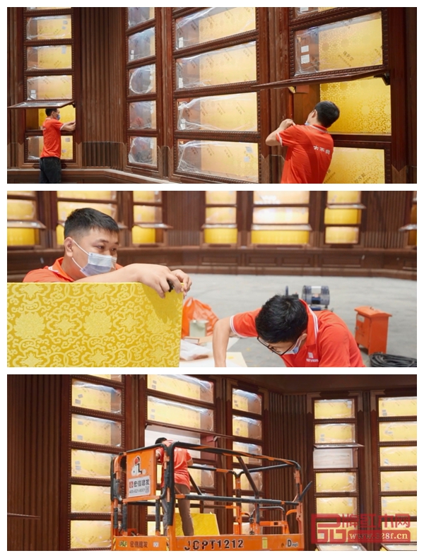 中國國家版本館中央總館-木作項目安裝 中國國家版本館中央總館-木作項目安裝