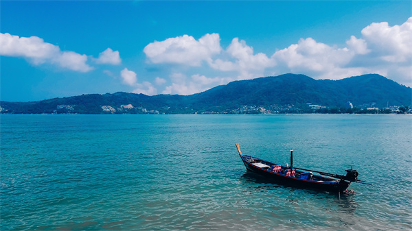 藍色，是清爽的海風