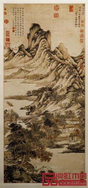《秋山草堂圖》 《秋山草堂圖》