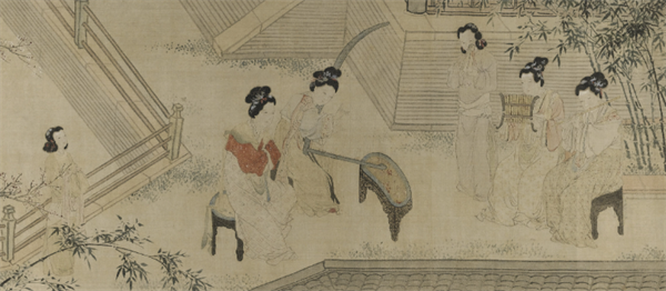 明 杜堇 仕女卷 明 杜堇 仕女卷