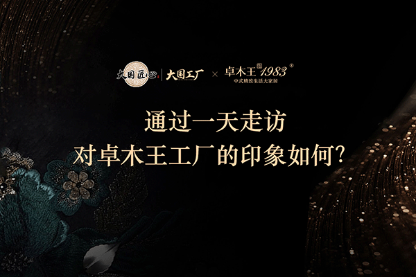《大國工廠》欄目專家團(tuán)對卓木王中式高定工廠的印象