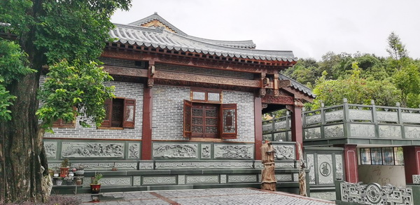 劉孝樟深耕古建筑各類營造技藝(圖為韶關四合院局部) 劉孝樟深耕古建筑各類營造技藝(圖為韶關四合院局部)