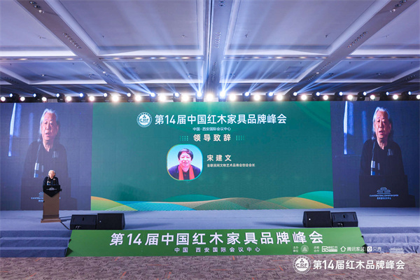 全聯(lián)民間文物藝術(shù)品商會創(chuàng)會會長宋建文在第14屆紅木品牌峰會發(fā)表講話 全聯(lián)民間文物藝術(shù)品商會創(chuàng)會會長宋建文在第14屆紅木品牌峰會發(fā)表講話