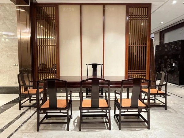 凹凸傳奇明式茶桌 | 一桌雙用，品茗賞畫兩相宜
