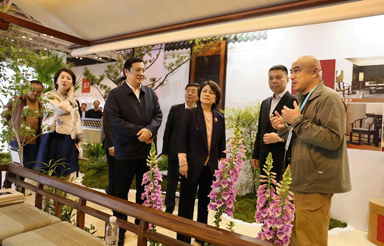 火爆出圈|明堂家居容膝齋驚艷中國工藝美術展