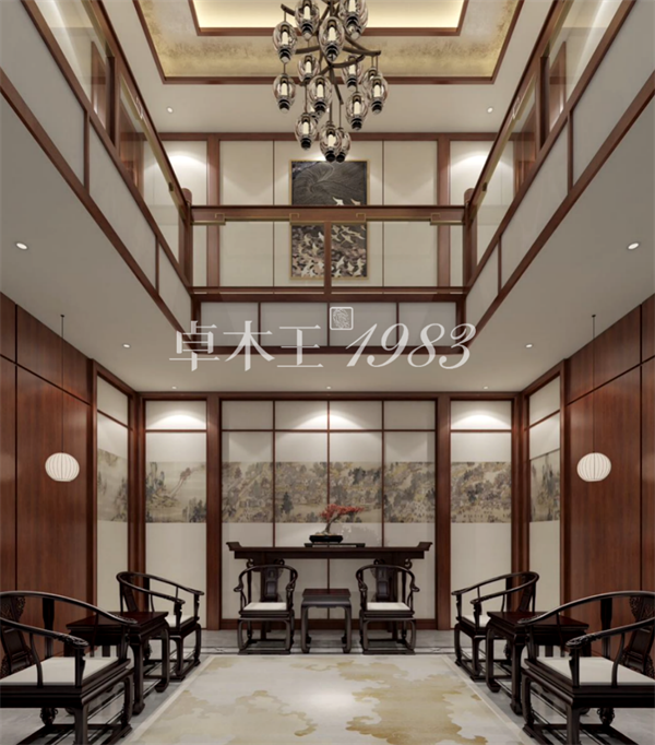 卓木王中式高定家居案例:浙江·珺悅別院 卓木王中式高定家居案例:浙江·珺悅別院