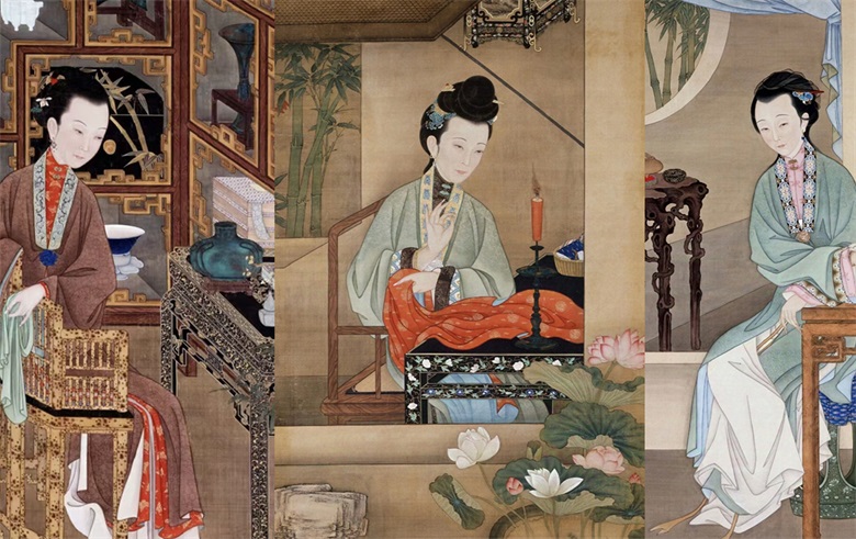 巧奪天工紅木 | 從古畫中探索古代女子為何偏愛這些坐具？